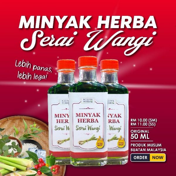 MINYAK SERAI WANGI EXTRA HOT 50ML - Image 3