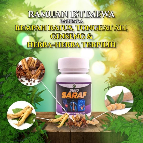 JAMU SARAF 30 BIJI - Image 4