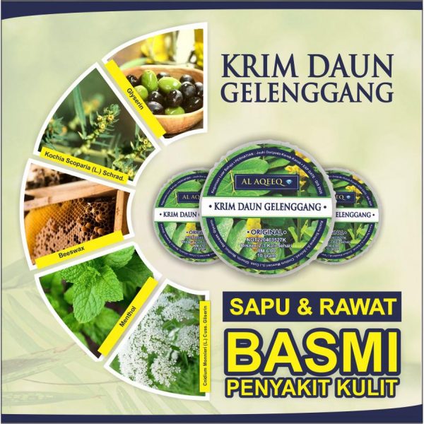 KRIM DAUN GELENGGANG ORIGINAL