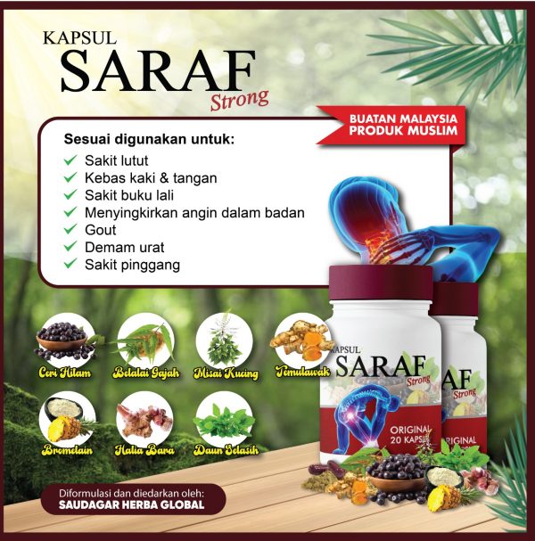 KAPSUL SARAF STRONG AL AQEEQ - Image 3